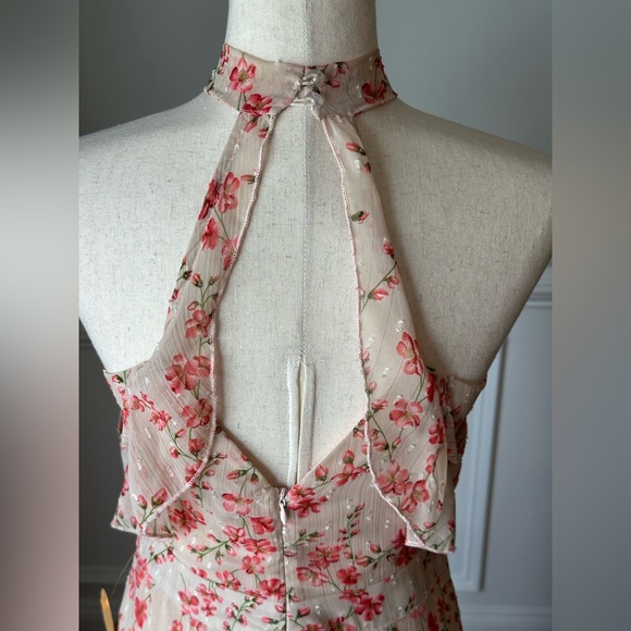 NEW Style Cheat High Neck Floral Maxi Dress size 6 - Picture 13 of 13